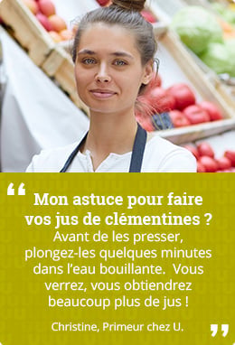 La cl&eacute;mentine 